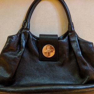 Kate Spade black leather bag
